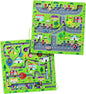 2 in 1 Magnetic Color and Number Maze Magnet Alphabet Counting Double Sided Board Wood Puzzle Fine Motor Skills Montessori Preschool Toys Gifts for Boys and Girls 3-5 Age (Big Car, One Size)