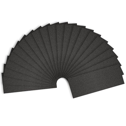 Sandpaper 150 Grit, Wet Dry Sanding Sheets 9 x 3.6 Inch for Wood Furniture Finishing, Metal Sanding and Automotive Polishing,21 -Sheet