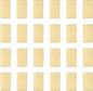 ImpressArt - Premium Metal Stamping Rectangle Blanks for Metal Stamping and Jewelry Making (24 Pack) (11/16" x 1 1/4" Rectangle w/Hole, Brass)