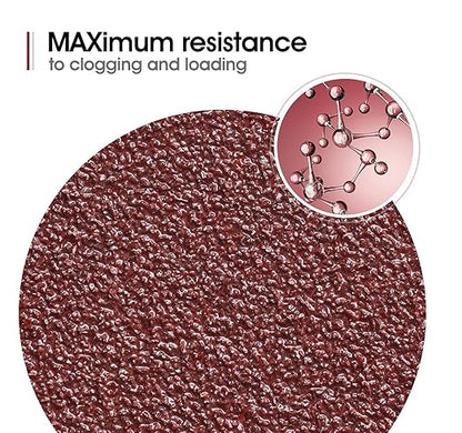 S SATC 5 Inch Sanding Discs Hook and Loop 150 PCS Sandpaper Discs Premium Aluminum Oxide 120 Grit for Random Orbital Sander