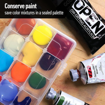 OPEN Slow-Drying Acrylics by GOLDEN, Dioxazine Purple, 2 fl oz. tube, Professional Acrylic Paint, Semi-Transparent