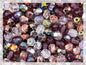 0.88 oz (25g, Approx. 300pcs) Mix of Faceted Fire Polished Pressed Czech Glass Beads 4mm (0.16in), Warm Color Mix Transparent