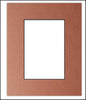 8x10 Mat Bevel Cut for 5.5x8.5 Photos - Acid Free Football Texture Precut Matboard - For Pictures, Photos, Framing - 4-ply Thickness