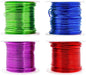 Mandala Crafts 12 Gauge Anodized Aluminum Craft Wire for Jewelry Making - 240 FT Colored Flexible Rainbow Wire - Bendable for Bonsai Armature Crafting Sculpting