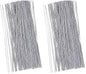 Juvale 600-Pack White 18 Gauge Floral Wire Stems - 16 in Length - Pre-Cut & Bendable Craft Wire - for DIY Artificial Flower Arrangements