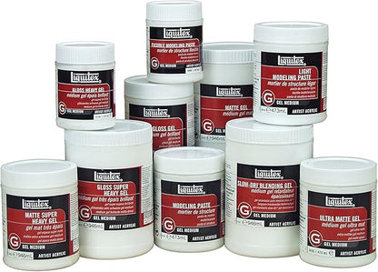 Liquitex Professional Gloss Super Heavy Gel Medium, 946ml (32-oz)