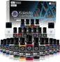 Gaahleri Kaleido Mecha 24-Color Set – Water-Based Acrylic Airbrush Paint Kit for Scale Models, Gundam, Gunpla,Mecha,Cars & Miniatures – Pre-Thinned, High Gloss, Fast-Drying, with Thinner & Cleaner