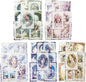 Lace border Scrapbook Paper Set, 150 PCS Goddess of romance Ephemera Pack for Junk Journaling, Scrapbooking, Crafting, DIY Projects, Diaries, and Art Supplies