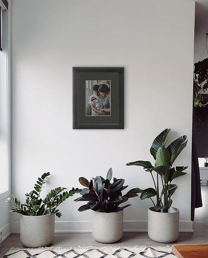 Craig Frames B404 Pre-Cut Mat Board for 16x20 Print, 20x24, Textured Black