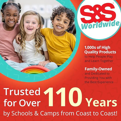 S&S Worldwide Color Splash! Liquid Tempera Bulk Paint, Set of 12 in 11 Bright Colors, 32-oz Easy-Pour Bottles, Great for Arts & Crafts, School, Classroom, Poster Paint, For Kids & Adults, Non-Toxic.