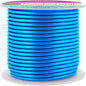 Mandala Crafts 13 Gauge Anodized Aluminum Craft Wire for Jewelry Making - 60 FT Colored Flexible Bondi Blue Wire - Bendable for Bonsai Armature Crafting Sculpting