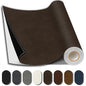 Suede Repair Patch, 35X79 Inch Fabric Large Repair Tape, Self-Adhesive Patches for Furniture, Sofa, Car Interior, Shoes, Hand Bag, Clothing (Coffee, 35X79 Inch)