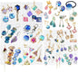 FUNSHOWCASE Cabochon Resin Mold Pack of 2 Mosaic Tile Epoxy Casting Jewelry Making