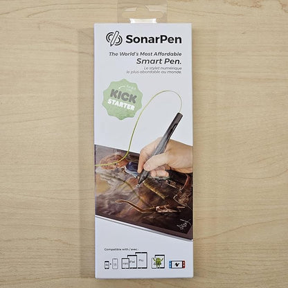 SonarPen - Pressure Sensitive Smart Stylus Pen with Palm Rejection and Shortcut Button. Battery-Less. Compatible with Apple iPad/iPhone/Android/Switch (Dirty Pink)