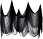 Boao Halloween Cheese Cloth 85 x 197 Inch Black Cheesecloth Roll for Crafts Large Cotton Muslin Gauze Fabric for Halloween Outdoor & Indoor Spooky Decoration