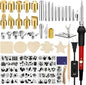 Wood Burning Kit for Beginners, 73PCS Professional Wood Burning Pen and Accessories Wooden Kits Embossing Carving and Wood Burning
