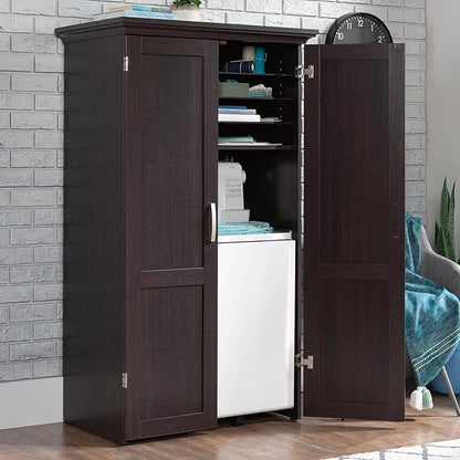Sauder Miscellaneous Storage Craft & Sewing Armoire, Dakota Oak Finish