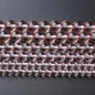 45pcs 8mm Pink Crystal Glass Beads Round Loose Spacer Beads for Jewelry Making DIY Bracelet Necklace Healing Power Stone Beads (Pink Crystal Glass, 8mm)