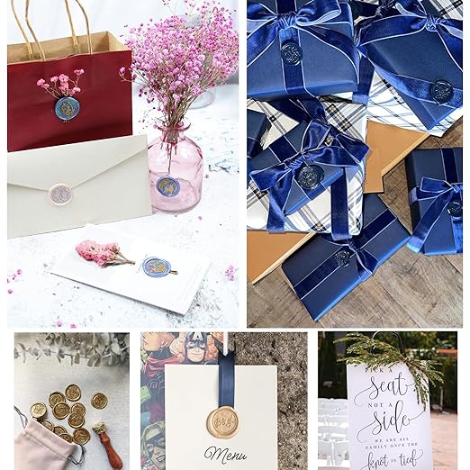52pcs Pearl White Sealing Wax Sticks for Glue Gun, Seal Stamp, Envelope Letter, Wedding Invitation Craft Adhesive - Mini Size, Great Gift Ideas