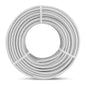 3/16" Wire Rope, 50Ft PVC Coated Steel Cable 7×7 Strand Core, Ideal Cable Railing System for Stair Handrail Balusters Porch Fence Deck, String Light Hanging, Clothesline, Curtains, Shade Sail