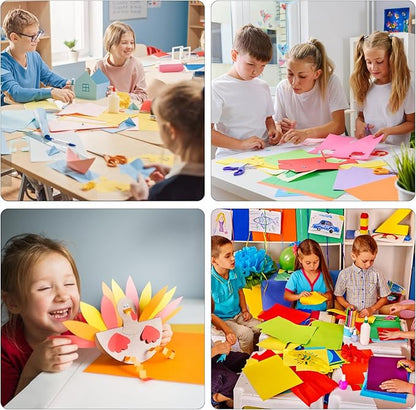 Colored Cardstock A3 Color Large Paper Colored 11"x17" Card Stock 75 Sheets Multi-Color Poster Sheets 15 Colors