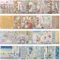 Origami Paper Kit 50 Sheets 70GSM 6 Inch Square Double Sided Color 50 Vivid Japanese Washi Chiyo Colors for Hand Crafts Origami Paper Arts Creativity.Flower Fairy