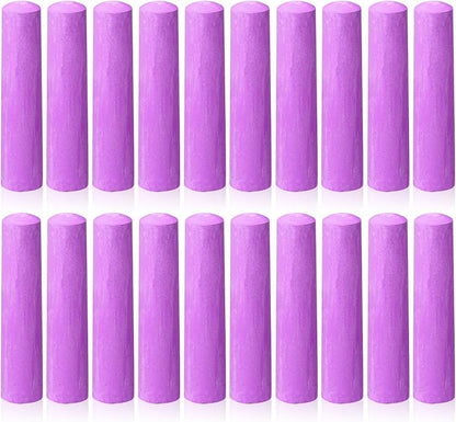 20 Pcs Sidewalk Chalks for Kids Non Toxic Jumbo Chalk for Party Gift Outdoor Art Classroom Play Painting (Rose red)