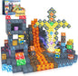 100PCS Magnetic Blocks - Build Mine Magnet World Mine Sword Adventure Set, Building Toys Classroom Must Haves Learning Sensory Toys for 3 4 5 6 7 8 Toddlers Kids Games Birthday Gifts for Boys & Girls