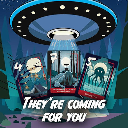 Scream! Card Game – Spooky, Silly Fun for Game Night | Easy to Learn | Plays in Under 30 Minutes | 3-5 Players | Great for Teens, Adults & Families | From Creators of One Night Ultimate Werewolf