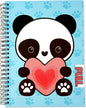 Animation Notebooks | Cute Spiral Notebooks | A5 Size 6.5in x 8.75in | 160 pages | 80 Sheets Smooth, durable, and bleed-resistant 90lb lined inner pages | Interactive cover that brings your imagination to life | Creative Companion for journaling, notes...
