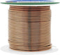 Mandala Crafts 16 Gauge Anodized Aluminum Craft Wire for Jewelry Making - 100 FT Colored Flexible Light Brown Wire - Bendable for Bonsai Armature Crafting Sculpting
