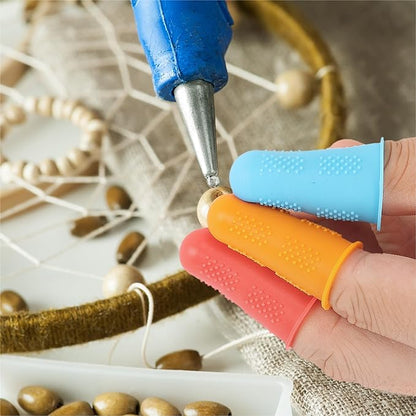 Mr. Pen- Hot Glue Gun Finger Protectors, 24 pcs, Silicone Thimble Finger Guard for Hot Glue
