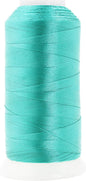 Mandala Crafts Turquoise Heavy Duty Thread -1500 Yds Tex 90 Thread for Sewing Drapery Jeans Leather Hair - Bonded Polyester Thread Outdoor Marine Upholstery Threads