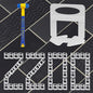 2200 Pcs Tile Leveling System Clips 1/32" (1.0mm) for Ceramic Tile and Stone Installation - DIY Tile Leveler Spacers Kit for Perfect Alignment(2200, 1/32)