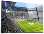 SpiritualHands Tottenham Hotspur Stadium Tempered Glass Wall Art Painting for Living Room, Tempered Glass Modern Prints Decor, Large Vivid Color Panel for Bedroom, Kitchen, or Office