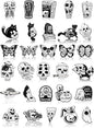 Ferraycle 30 Pieces Halloween Enamel Pins Set Horror Enamel Pins for Backpacks Cool Skeleton Ghost Butterfly Cat Lapel Pin Steampunk Brooches Pin for Hats Clothes Women Men