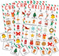 Christmas Bingo Cards, 24 Players Xmas Bingo Cards for Adults Large Group, Fun & Exciting Xmas Games for Family Activities, Classroom Party, Holiday Entertainment, Christmas Party Favors -09