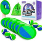 PlayZap Toss and Catch Ball Set Upgraded - Kids Baseball Toys Sturdy PVC for Family Games - Water-Resistant Great for Beach Pool Yard Outdoor - Gift for 3 4 5 6 7 8 9 10 11 12+ Years Old Boys Girls
