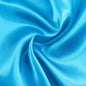 RUDONG M Aqua Blue Satin Fabric by The Yard, 3 Yard x 60 Inch Wide Silky Charmeuse Satin Fabric, Soft Satin Fabric for Wedding Decorations, Bridal Dress, Sewing, Accessories, DIY Crafts