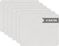 Azobur Sofa Repair Patch, 6 Piece Microfiber Patches, Self Adhesive Fabric Patch, Luxurious Look, Quick Fix Sofa (Light Grey)