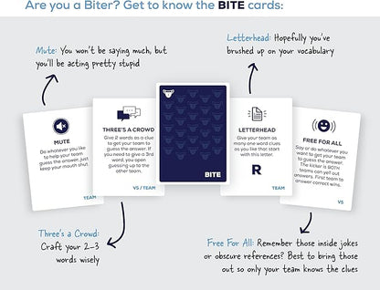 – A Party Card Game Where You Choose Your Words Wisely
