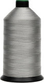 Extra Strong Bonded Nylon Thread #69 Tex70 – 16 OZ, 6000yds, Versatile Stitching Solution for Leather, Upholstery, Canvas Repair and More (Light Gray)