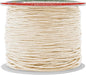 Mandala Crafts 1mm 109 Yards Cream Cotton Waxed Cord for Jewelry Making Bracelet Cord Waxed String - Beading String Thread Jewelry Cords for Necklaces String