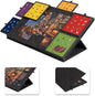 Lavievert 1500 Piece Tilting Puzzle Board with 2-in-1 Designed Stand & Cover, Lightweight Felt Mat Plateau with 6 Colored Drawers, Portable Jigsaw Puzzle Table with Storage for Adults (Dark Gray)