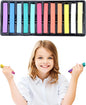 Neliblu 12-Piece Soft Pastels Set - Multi Color Pastel Chalk for Art Painting - Pastel Sticks Suitable on Paper, Blackboards, Sidewalk Blocks - For Kids, Adults, Professional Artists