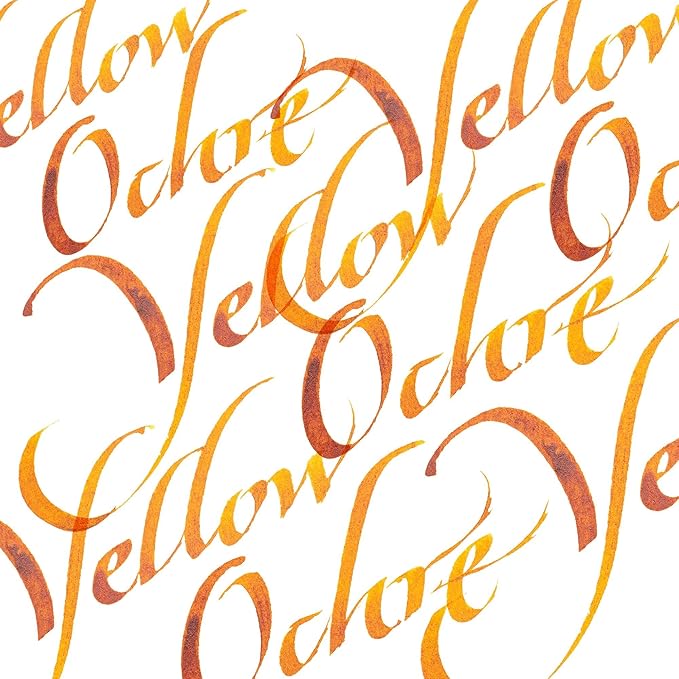 Winsor & Newton Calligraphy Ink, 30ml(1-oz) Bottle, Yellow Ochre