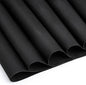 6 Pcs Cross Stitch Fabric, 14 Count Black Embroidery Fabric Cloth Cross Stitch Cloth Supplies for Needlework, DIY Embroidery Home Decoration Crafts (12 by 18-Inch)