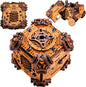 WOODEN.CITY Tesseract's Secret - Wooden Puzzle Box for Adults - 3D Brain Teaser Puzzle Kit - Escape Room in a Box Challenge - Unique Gift for Men & Women - Made in EU