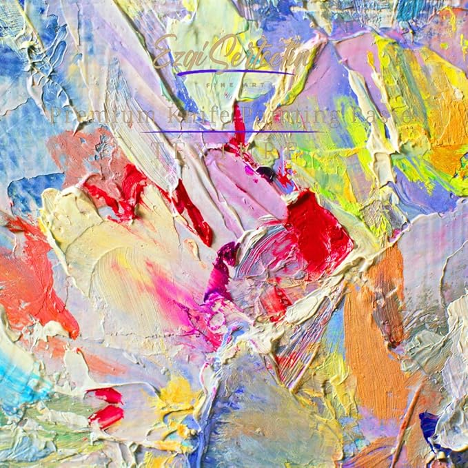 Premium Palette Knife Painting Paste|Texture Paste|Authentic Bright Colors|Ready to Use|Easy to Apply| 6oz (Teal)