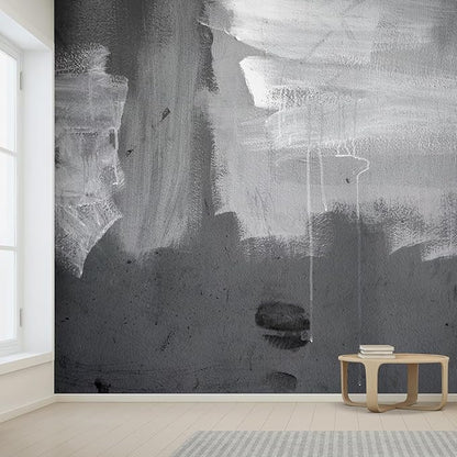 wall26 - Grunge Concrete Wall - Removable Wall Mural | Self-Adhesive Large Wallpaper - 100x144 inches